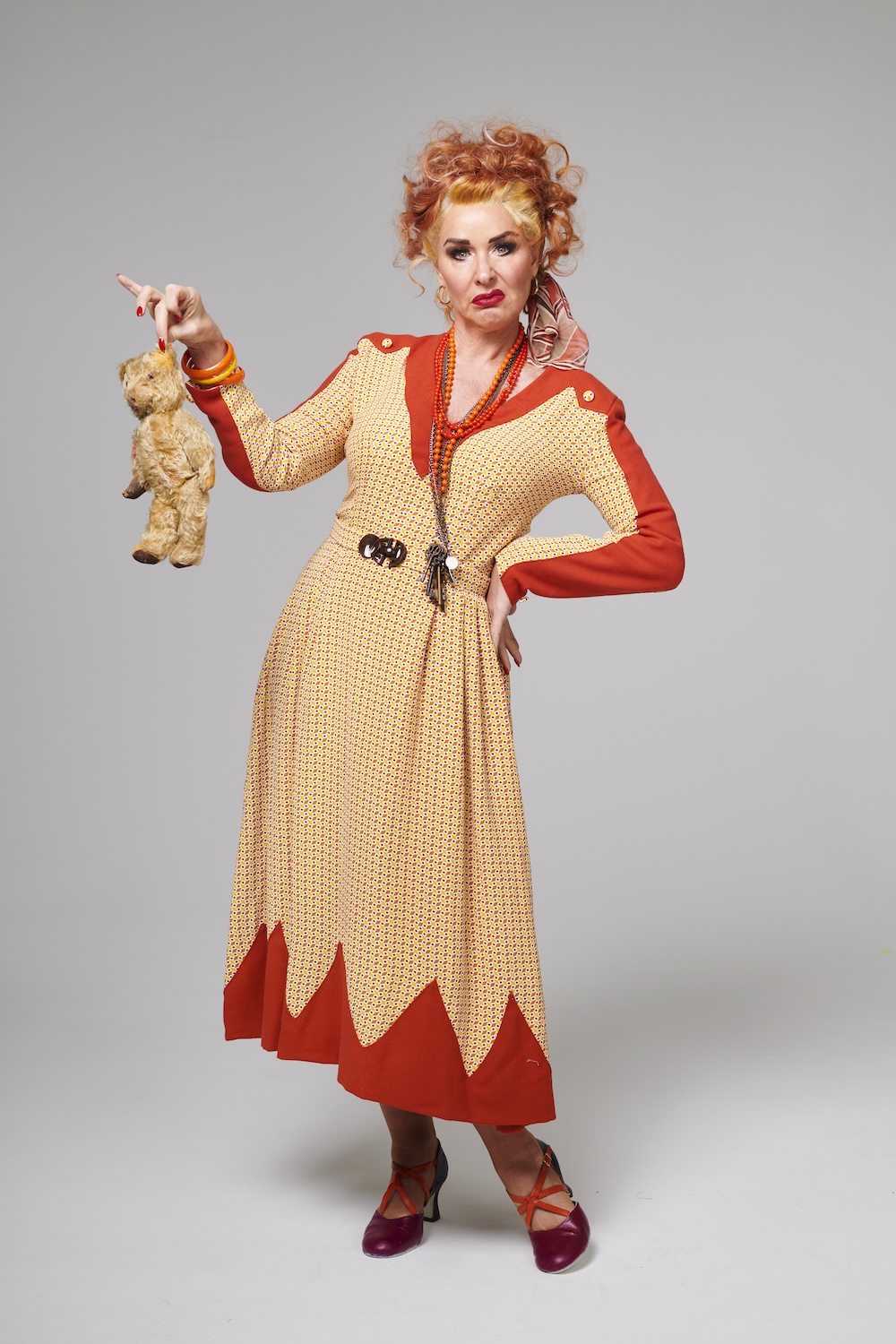 Claire Sweeney as Miss Hannigan in Annie